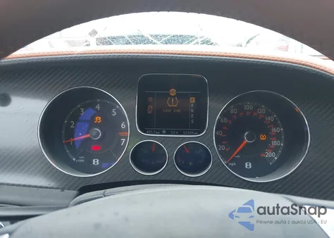 2010 Bentley Continental Supersports z USA, uszkodzony, nr VIN SCBCU8ZAXAC064013